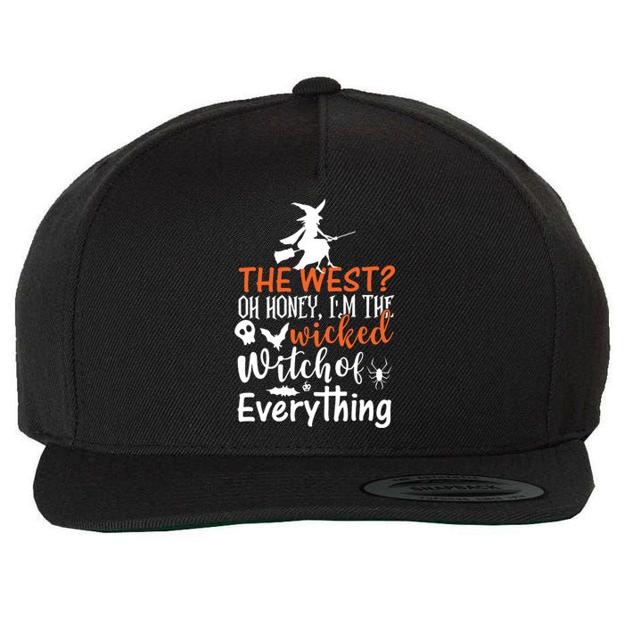 Funny The West Oh Honey Im The Wicked Witch Of Wool Snapback Cap