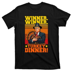 Funny Trump Winner Winner Turkey Dinner Thanksgiving Humor T-Shirt