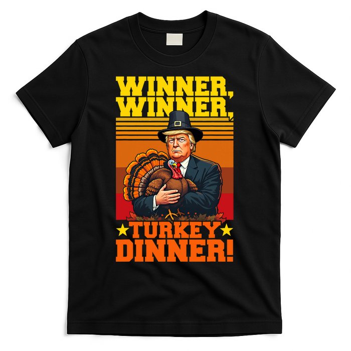 Funny Trump Winner Winner Turkey Dinner Thanksgiving Humor T-Shirt