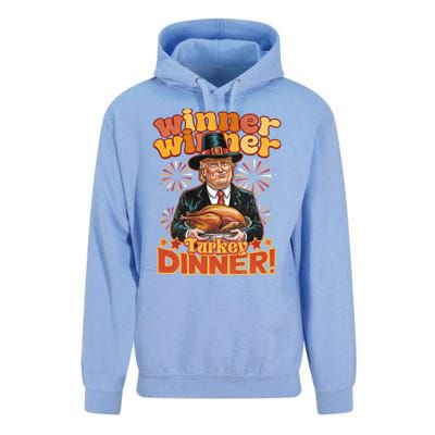 Funny Trump Winner Winner Turkey Dinner Thanksgiving Apparel Unisex Surf Hoodie