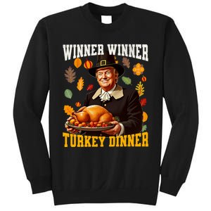 Funny Trump Winner Winner Turkey Dinner Thanksgiving Apparel Sweatshirt