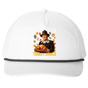 Funny Trump Winner Winner Turkey Dinner Thanksgiving Apparel Snapback Five-Panel Rope Hat