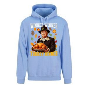 Funny Trump Winner Winner Turkey Dinner Thanksgiving Apparel Unisex Surf Hoodie