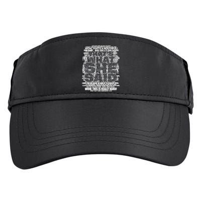 Funny Thats What She Said Adult Drive Performance Visor