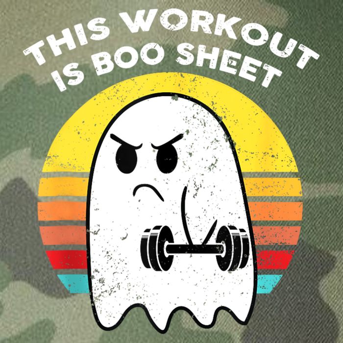 Funny This Workout Is Boo Sheet Halloween Ghost Exercise Gym Legacy Tie Dye Trucker Hat