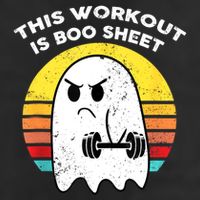 Funny This Workout Is Boo Sheet Halloween Ghost Exercise Gym Microfiber Hand Towel
