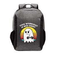 Funny This Workout Is Boo Sheet Halloween Ghost Exercise Gym Vector Backpack