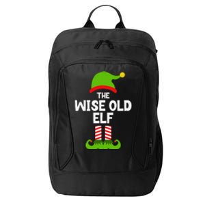 Funny The Wise Old Elf Christmas Family Party Pajama City Backpack