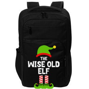 Funny The Wise Old Elf Christmas Family Party Pajama Impact Tech Backpack