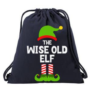 Funny The Wise Old Elf Christmas Family Party Pajama Drawstring Bag