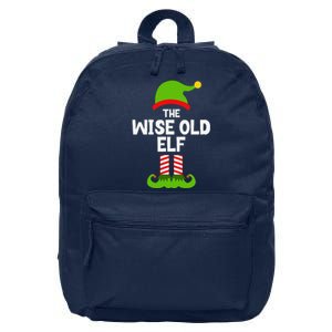 Funny The Wise Old Elf Christmas Family Party Pajama 16 in Basic Backpack