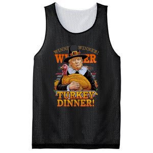 Funny Trump Winner Winner Turkey Dinner Thanksgiving Apparel Mesh Reversible Basketball Jersey Tank