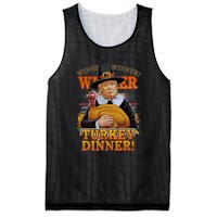 Funny Trump Winner Winner Turkey Dinner Thanksgiving Apparel Mesh Reversible Basketball Jersey Tank