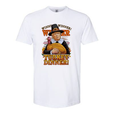 Funny Trump Winner Winner Turkey Dinner Thanksgiving Apparel Softstyle CVC T-Shirt