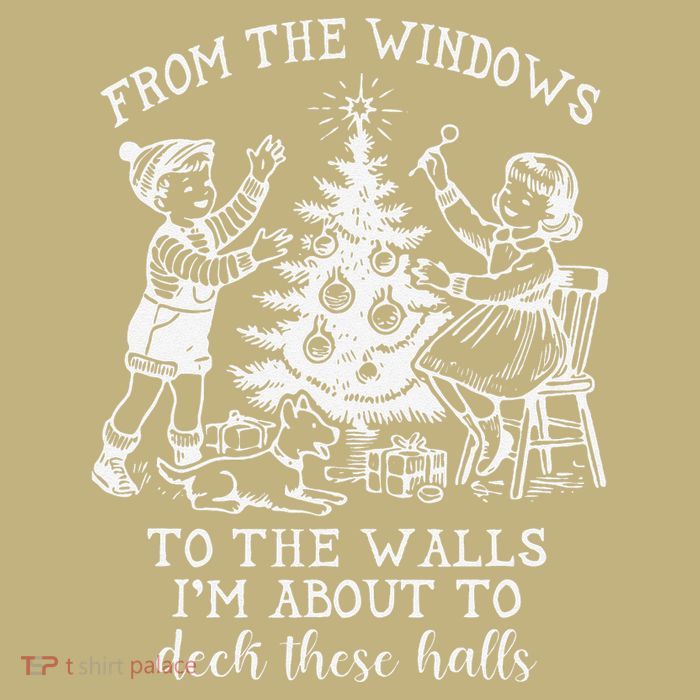 From The Windows To The Walls IM About To Deck These Halls Sustainable Beanie