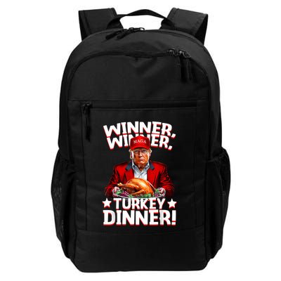 Funny Trump Winner Winner Turkey Dinner Thanksgiving Apparel Backpack