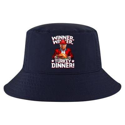 Funny Trump Winner Winner Turkey Dinner Thanksgiving Apparel Cool Comfort Performance Bucket Hat