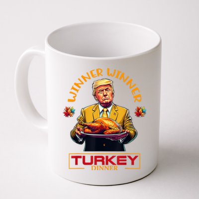 Funny Thanksgiving Winner Winner Turkey Dinner Trump Apparel Coffee Mug