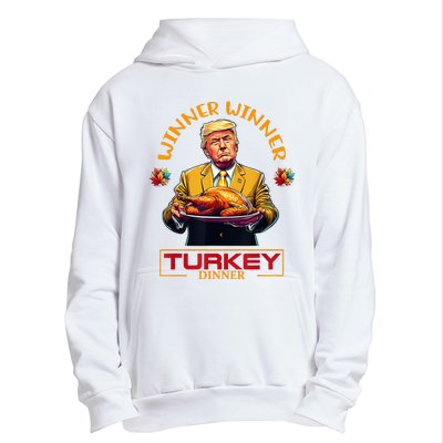 Funny Thanksgiving Winner Winner Turkey Dinner Trump Apparel Urban Pullover Hoodie