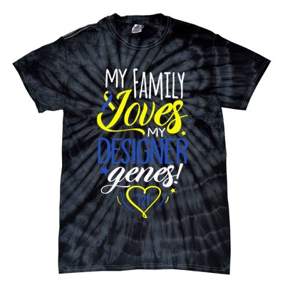 Family T21 World Down Syndrome Awareness Day Tie-Dye T-Shirt