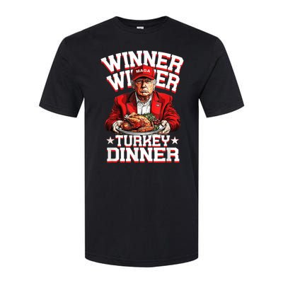 Funny Trump Winner Winner Turkey Dinner Thanksgiving Apparel Softstyle CVC T-Shirt