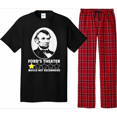 FordS Theater Would Not Recommend 1 Star Abraham Lincoln Pajama Set