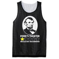 FordS Theater Would Not Recommend 1 Star Abraham Lincoln Mesh Reversible Basketball Jersey Tank