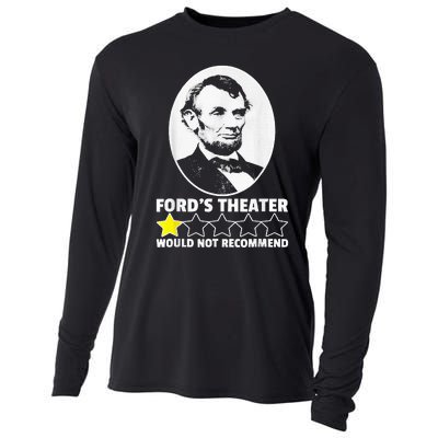 FordS Theater Would Not Recommend 1 Star Abraham Lincoln Cooling Performance Long Sleeve Crew