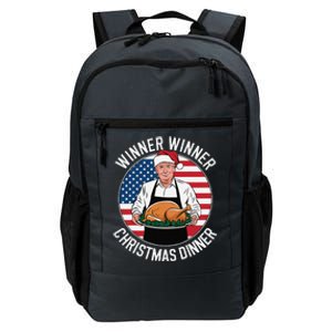 Funny Trump Winner Winner Christmas Dinner Santa Daily Commute Backpack