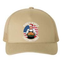 Funny Trump Winner Winner Christmas Dinner Santa Yupoong Adult 5-Panel Trucker Hat