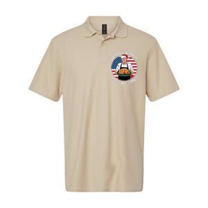 Funny Trump Winner Winner Christmas Dinner Santa Softstyle Adult Sport Polo