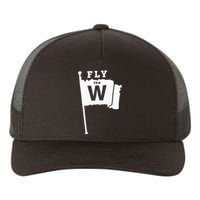 Fly The W Chicago Baseball Winning Flag Yupoong Adult 5-Panel Trucker Hat