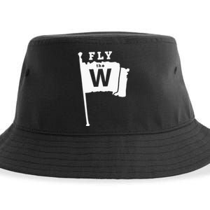 Fly The W Chicago Baseball Winning Flag Sustainable Bucket Hat