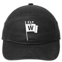 Fly The W Chicago Baseball Winning Flag 7-Panel Snapback Hat