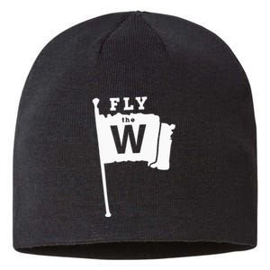 Fly The W Chicago Baseball Winning Flag Sustainable Beanie