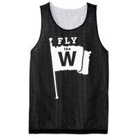 Fly The W Chicago Baseball Winning Flag Mesh Reversible Basketball Jersey Tank