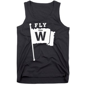 Fly The W Chicago Baseball Winning Flag Tank Top