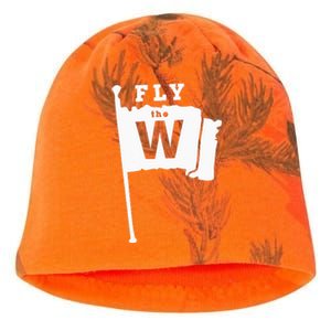 Fly The W Chicago Baseball Winning Flag Kati - Camo Knit Beanie