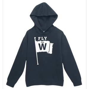 Fly The W Chicago Baseball Winning Flag Urban Pullover Hoodie