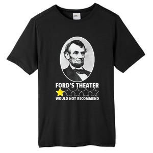 FordS Theater Would Not Recommend 1star Abraham Lincoln Tall Fusion ChromaSoft Performance T-Shirt