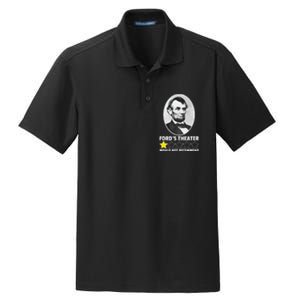 FordS Theater Would Not Recommend 1star Abraham Lincoln Dry Zone Grid Polo