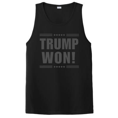 Funny! Trump Won! I Told You Trump Would Win! Trump Won PosiCharge Competitor Tank