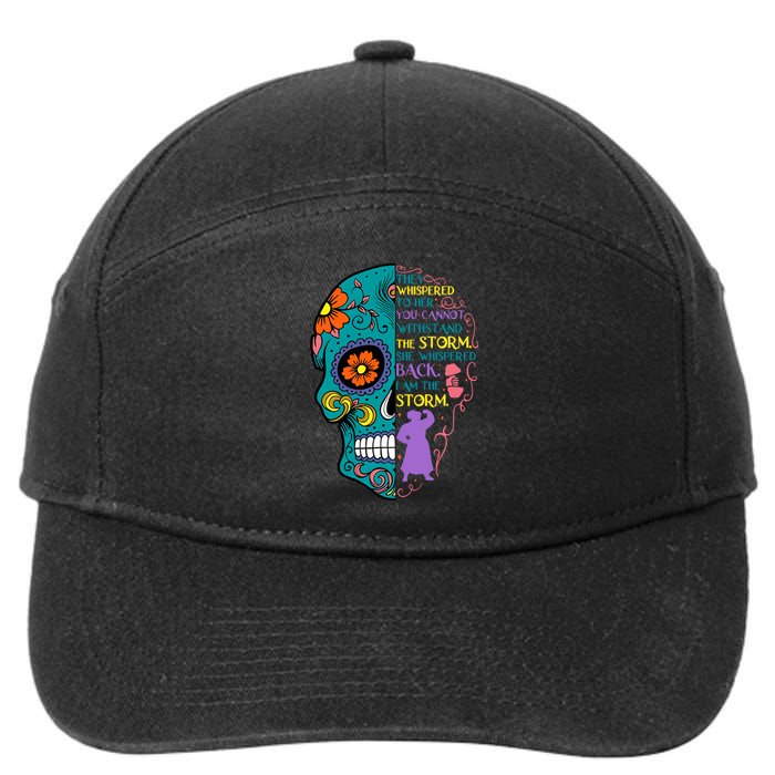 Feminist They Whispered To Her Magic Kingdom Family And Friends 7-Panel Snapback Hat