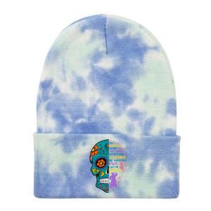 Feminist They Whispered To Her Magic Kingdom Family And Friends Tie Dye 12in Knit Beanie