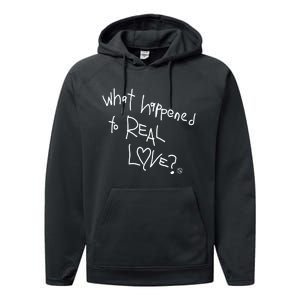 Fred Taylor What Happened To Real Love Performance Fleece Hoodie