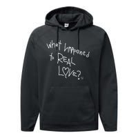 Fred Taylor What Happened To Real Love Performance Fleece Hoodie