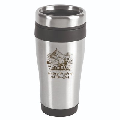 Follow The Word Not The Herd 16oz Travel Tumbler