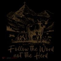 Follow The Word Not The Herd Toddler Sweatshirt