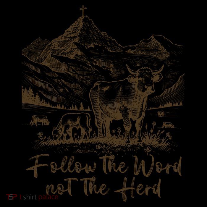 Follow The Word Not The Herd Toddler Sweatshirt