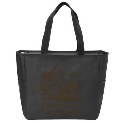Follow The Word Not The Herd Zip Tote Bag